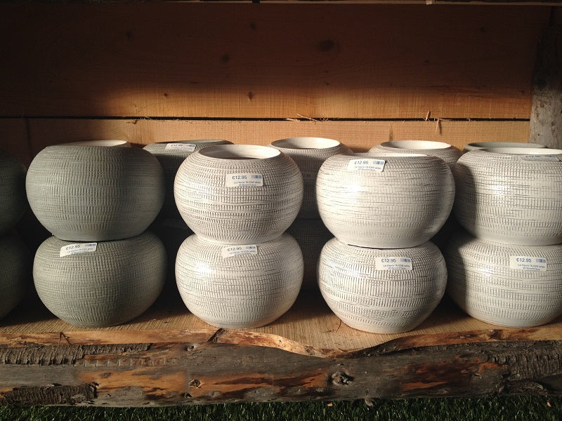 Le Havre 16-03G Grey Ã_x0098_19Cm/H13Cm - Pots - Windyridge Garden Centre