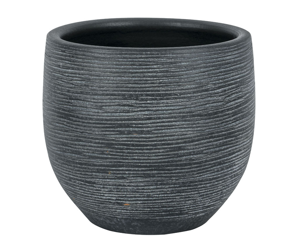 Le Havre 17-01G Grey Ã_x0098_24Cm/ H22Cm - Pots - Windyridge Garden Centre