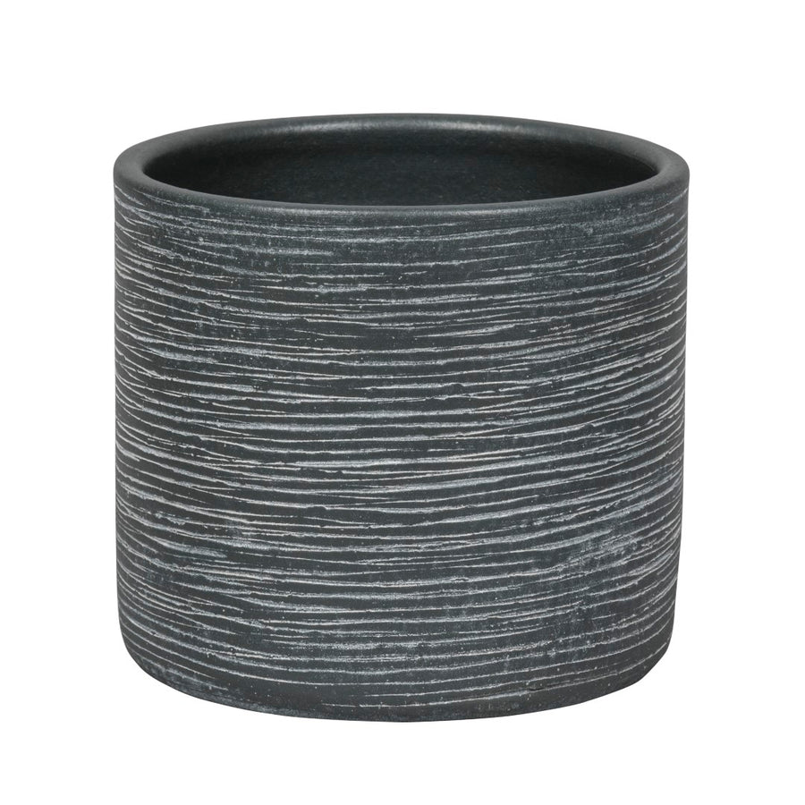 Le Havre 17-04G Grey Ã_x0098_14Cm/ H12Cm - Pots - Windyridge Garden Centre