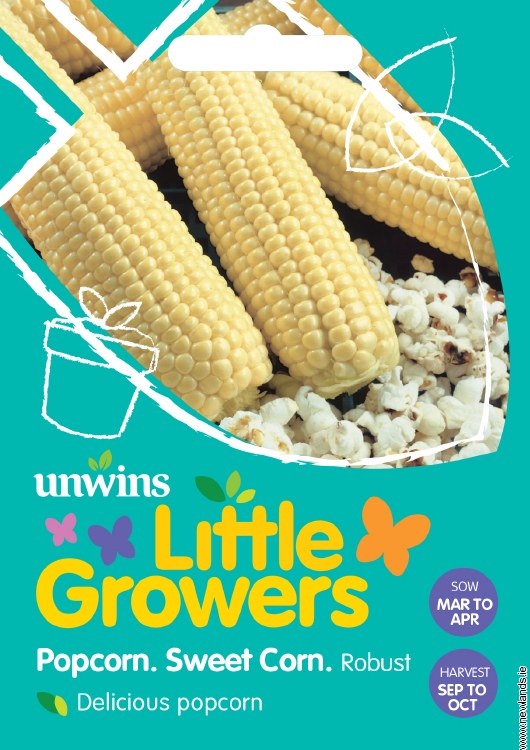 Little Growers Sweet Corn Popcorn Robust