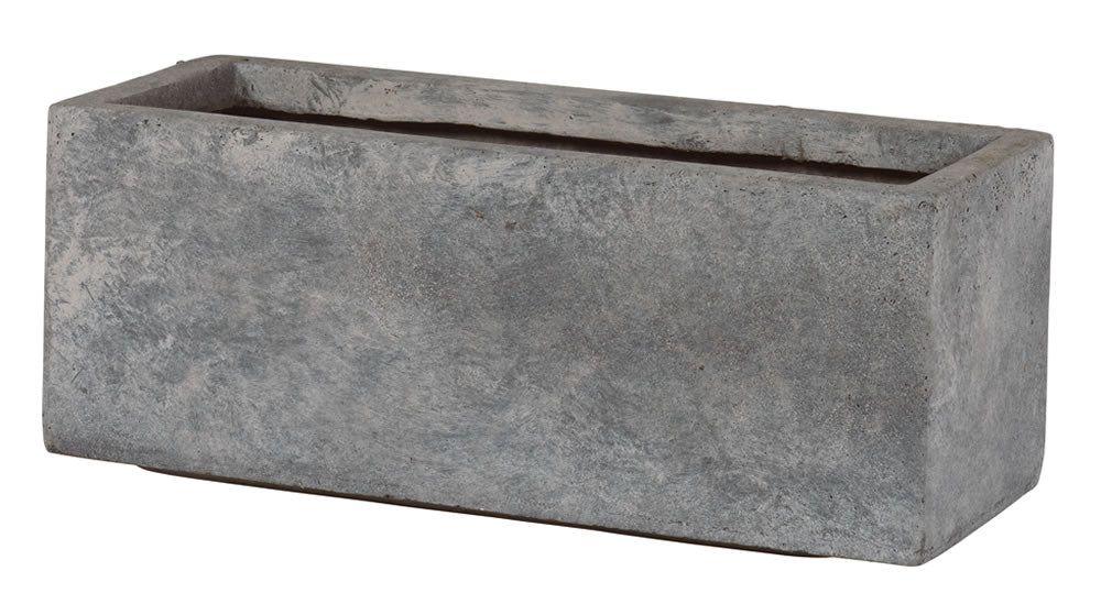 Liverpool fibreclay narrow trough in Light Grey