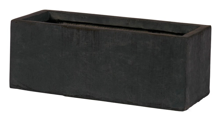 Liverpool fibreclay narrow trough in Dark Grey