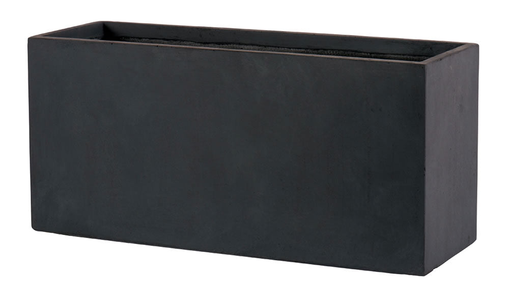 Liverpool 22G Fibreclay Trough Dark Grey 74.5cm W25cm H35cm