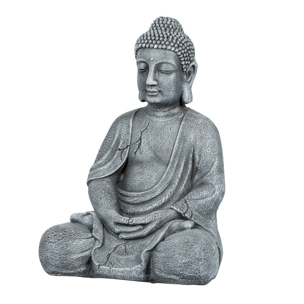 Lombok 05E Light Grey L20/W17/H30Cm - Garden Ornaments - Windyridge Garden Centre