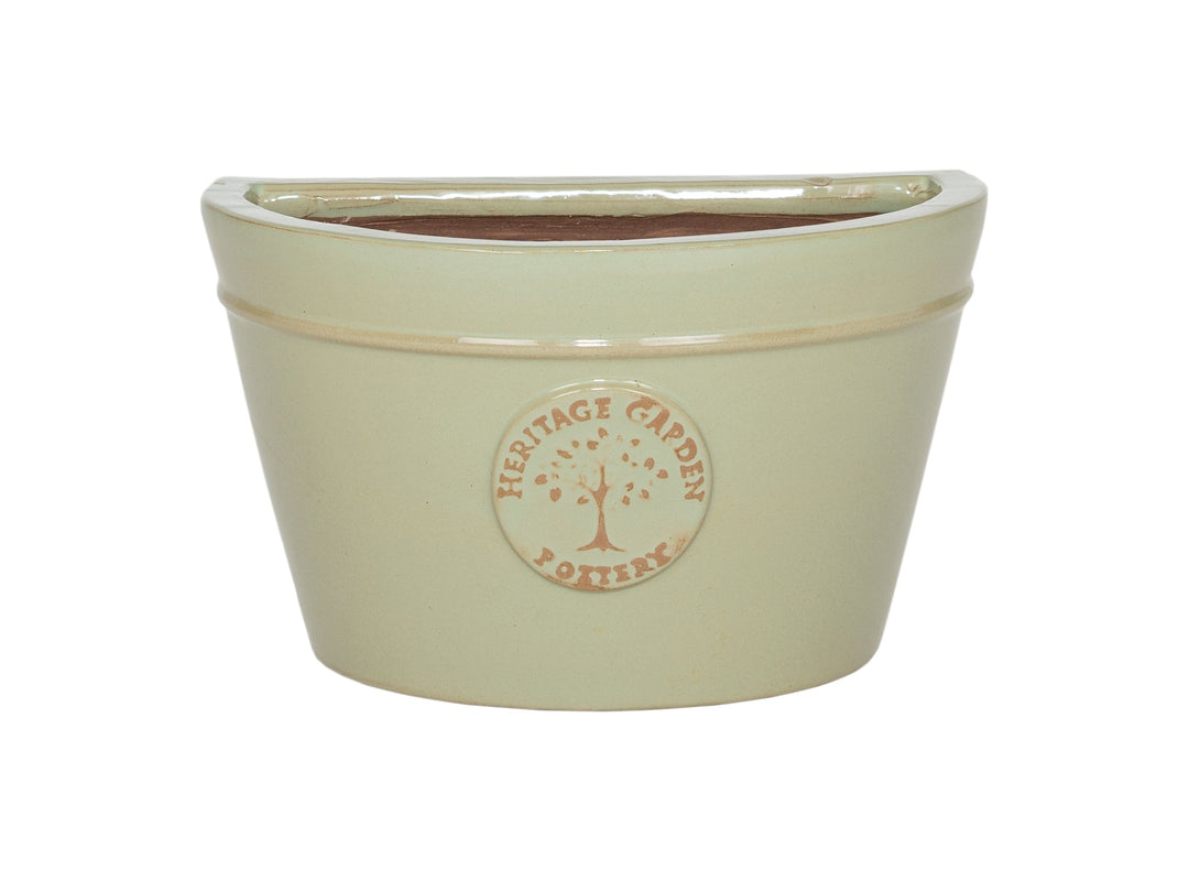 Edwardian Wall Pot Green Ø35cm