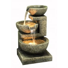 Medium Granite 3 Bowl - Water Features - Windyridge Garden Centre