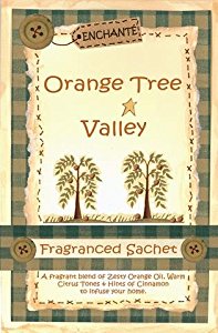 ORANGE TREE VALLEY FRAGRANCED SACHET