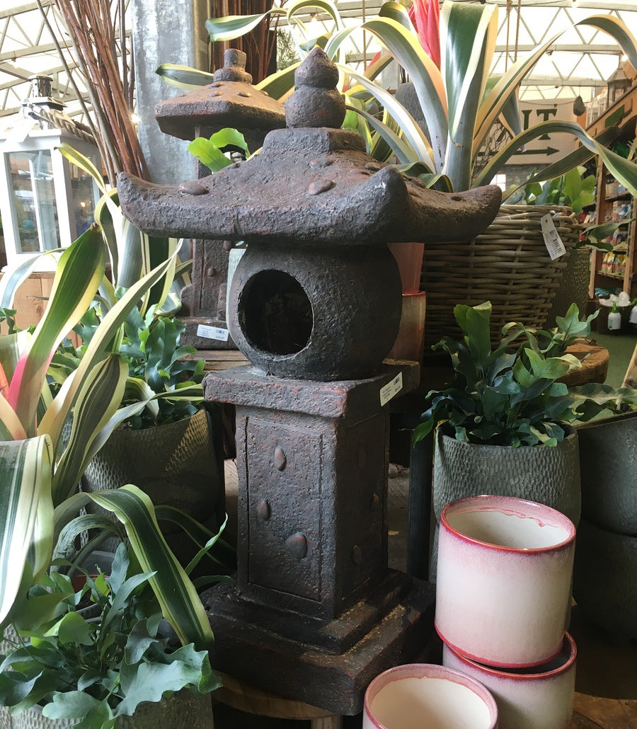 Pol Pagode Yukimi Brown W31H64 - Garden Ornaments - Windyridge Garden Centre