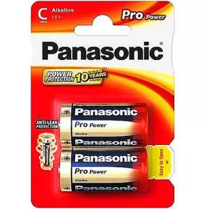 Panasonic C batteries 2-pack