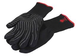 WEBER PREMIUM GLOVES - SIZE S/M, BLACK, HEAT RESISTANT