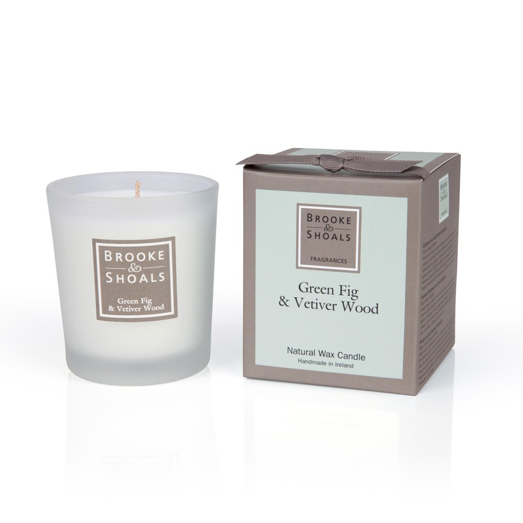 Regular Candle - Green Fig & Vetiver Wood