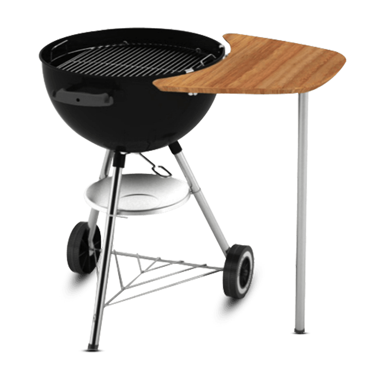 Weber SIDE TABLE - BAMBOO TABLE, FITS 47 AND 57CM CHARCOAL BARBECUES (EXCEPT COMPACT KETTLE)