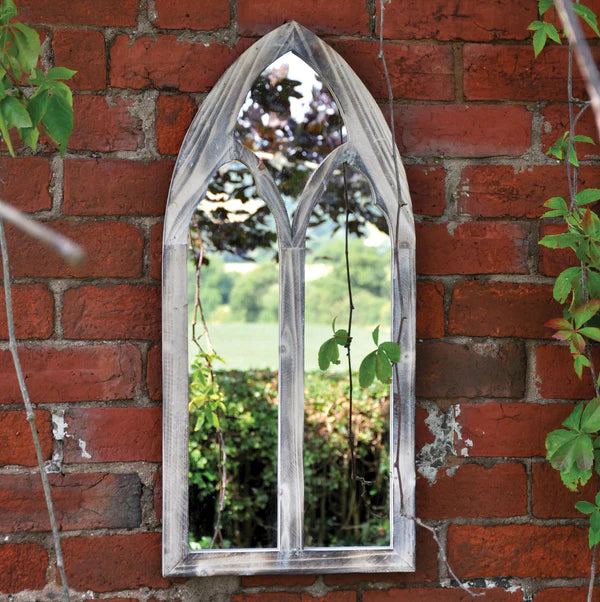 CHURCH GOTHIC WOODEN MIRROR