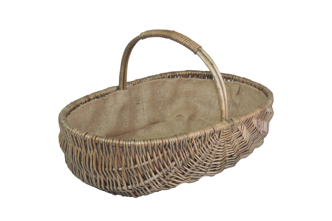 Shallow Antique Wash Trug Small