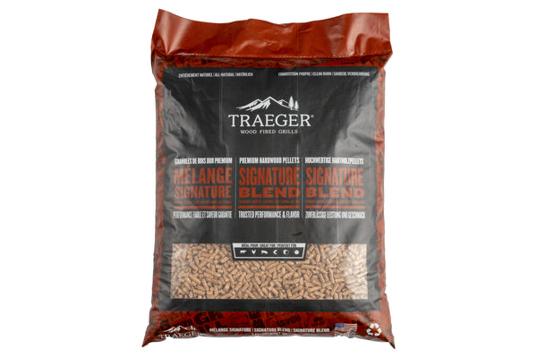 TRAEGER SIGNATURE BLEND PELLETS 9 kg BAG