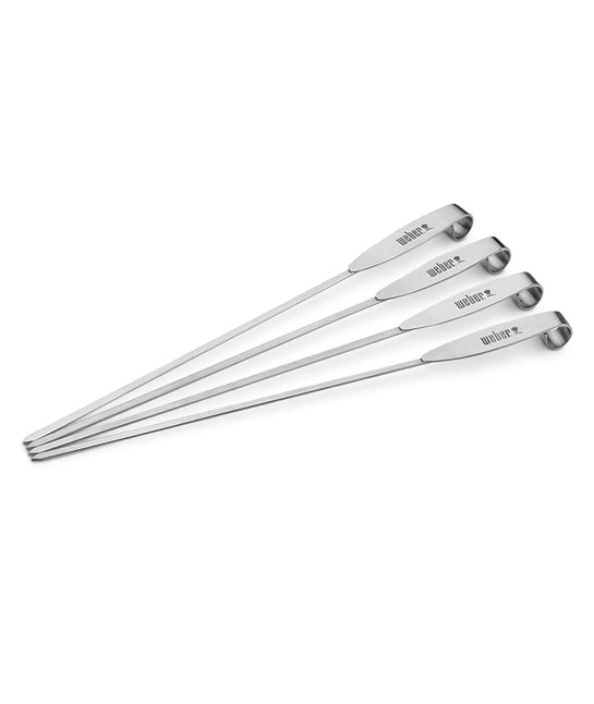 Weber SKEWER SET - 4 PCS, STAINLESS STEEL, FITS ETGS AND GENESISÂ® II LX