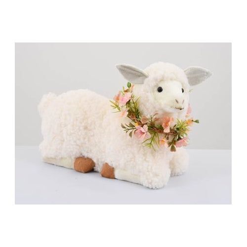 Springtime Sitting Lamb - Easter - Windyridge Garden Centre