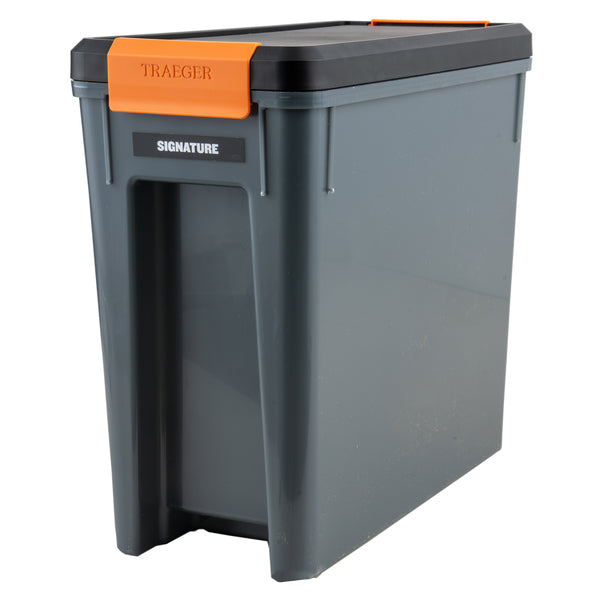 TRAEGER STAYDRY PELLET BIN AND LID