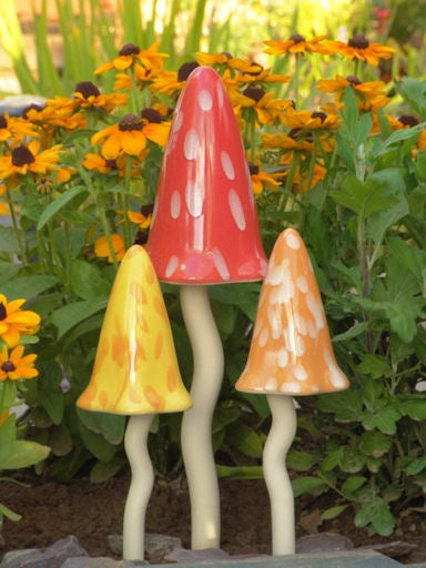 Toadstool 3 set - GIFT BOXED Summer mix