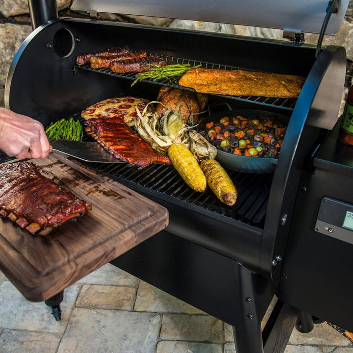 Grilling on a Traeger Pro 575 Barbecue in Ireland