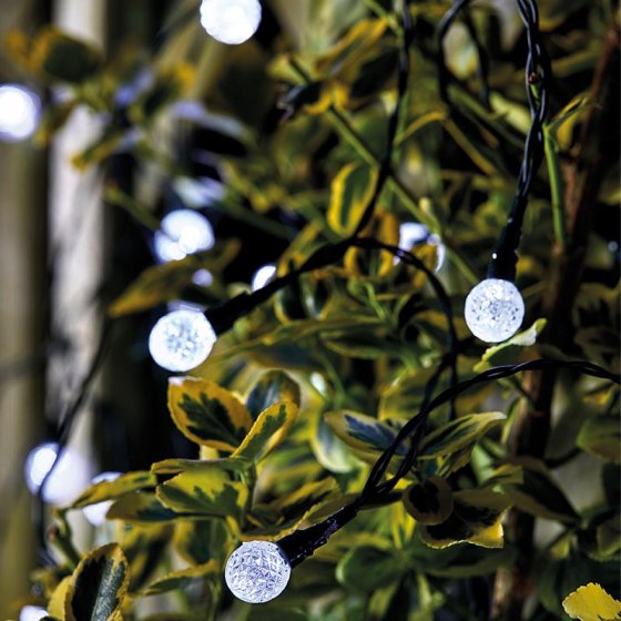 Ultra Solar String Lights 50 Orbs