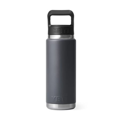 Yeti Rambler 26 Oz Straw Bottle Charcoal