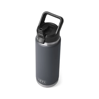 Yeti Rambler 26 Oz Straw Bottle Charcoal