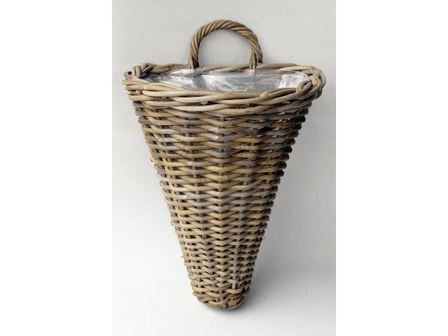 Wall Hanger Rattan 35X30H42 - Pots - Windyridge Garden Centre