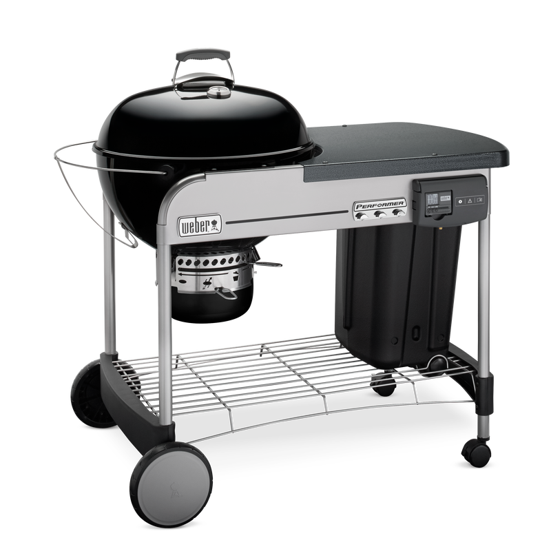 Weber Performer Deluxe Barbecue left side forward