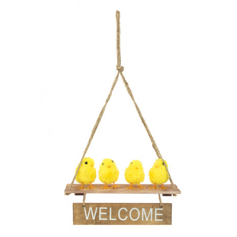 Welcome Chick Sign - 47cm