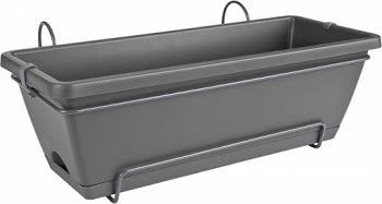 Barcelona Allin1 50Cm Anthracite - Pots - Windyridge Garden Centre