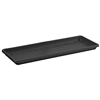 barcelona trough saucer anthracite 40cm