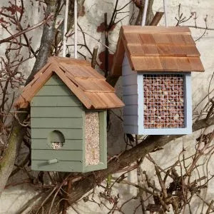 Beach Hut Peanut Feeder