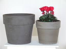 Calima Pot Basalt 38x33cm