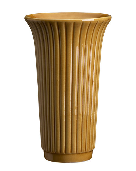 Daisy GLAZED: Yellow Amber, 12 cm, Vase
