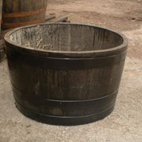 Dark Oak Round Ø64cm