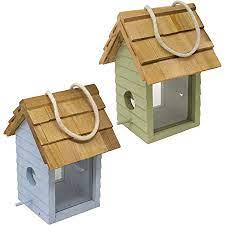 Beach Hut Seed Feeder