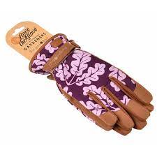 Oak Leaf Glove - Plum - S/M