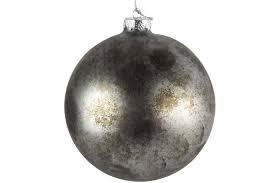 Bauble rd Lenny S silver ÃË8CM