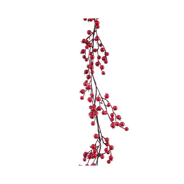 Foam Berry Garland
 110Cm Red - Christmas - Windyridge Garden Centre