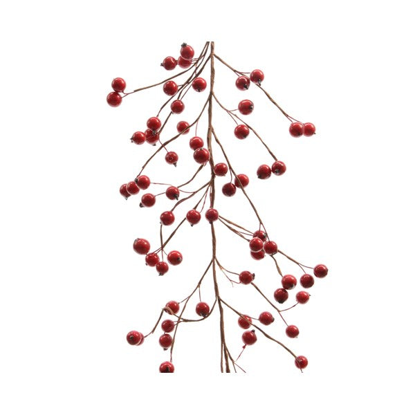 Garland foam berries red