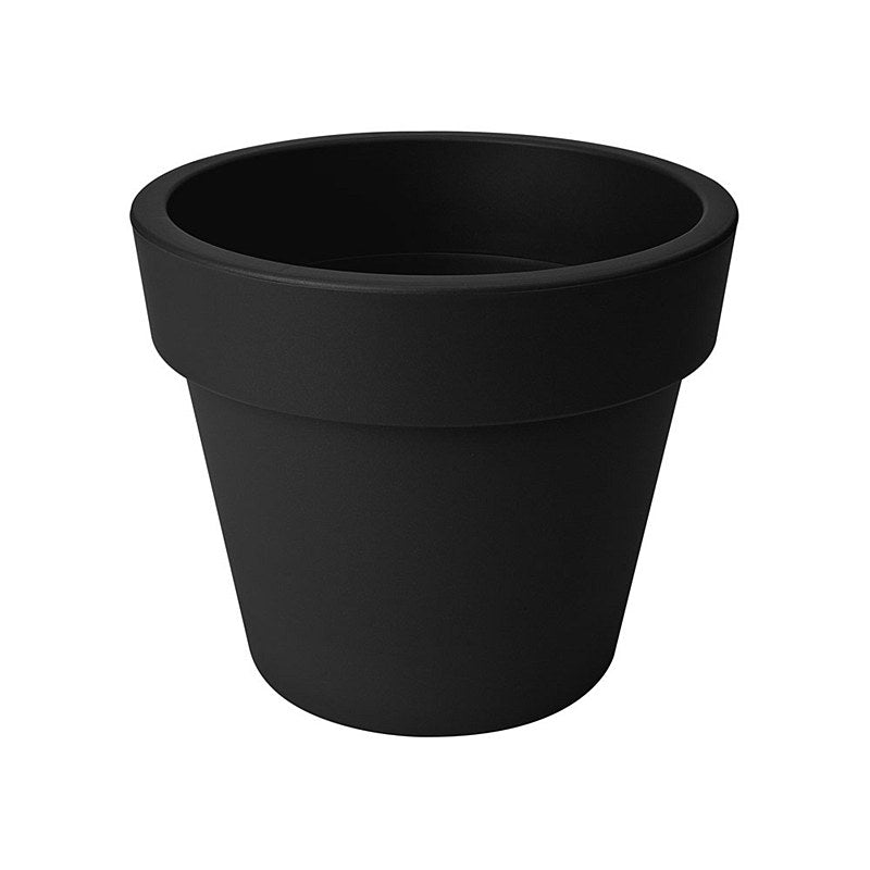 Green Basics Top Planter 30Cm Living Black - Pots - Windyridge Garden Centre