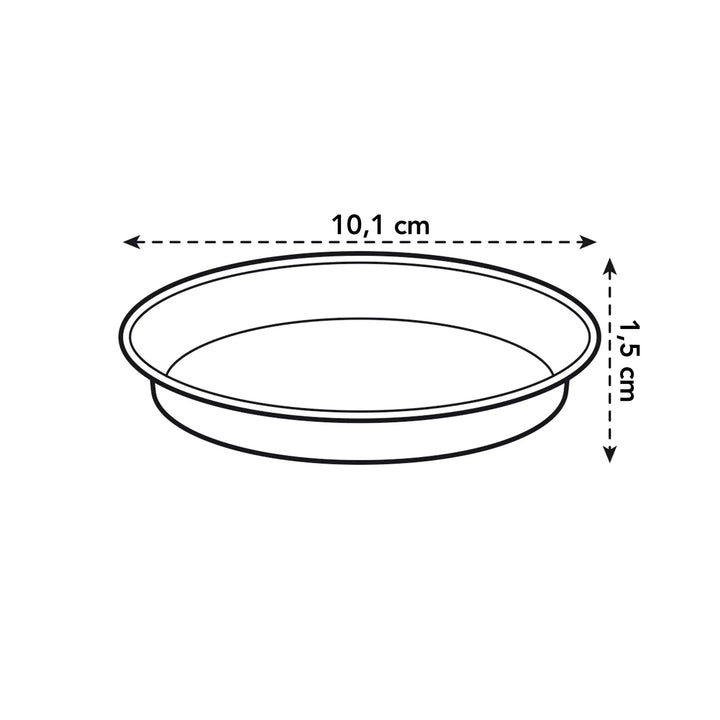Green Basics Saucer Ø10cm Living Black