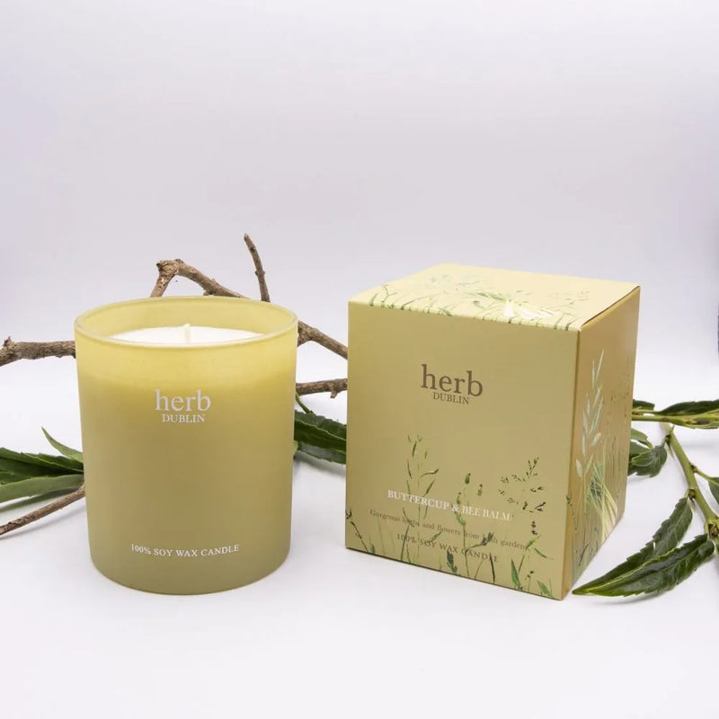 HERB BUTTERCUP & BEE BALM CANDLE