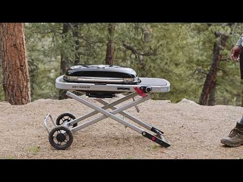 Video how to use the Weber Traveler BBQ