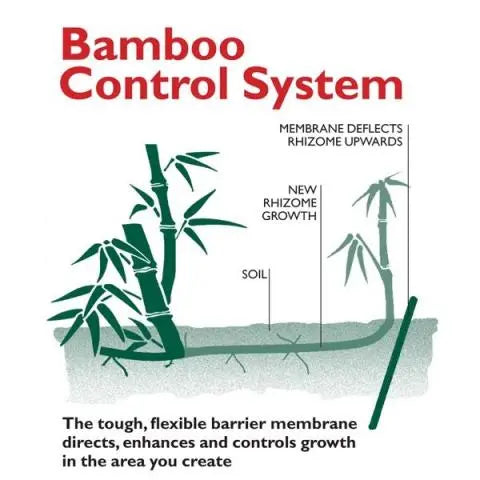 10m Bamboo Barrier