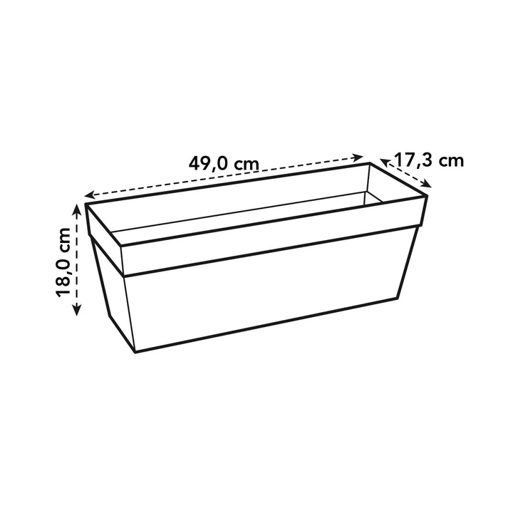 Loft Urban Trough Ø50cm Anthracite