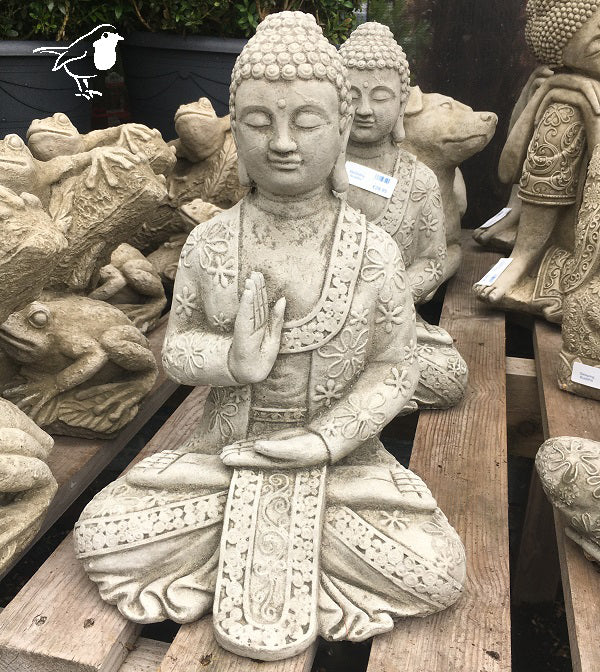 Meditating Buddha - Garden Ornaments - Windyridge Garden Centre