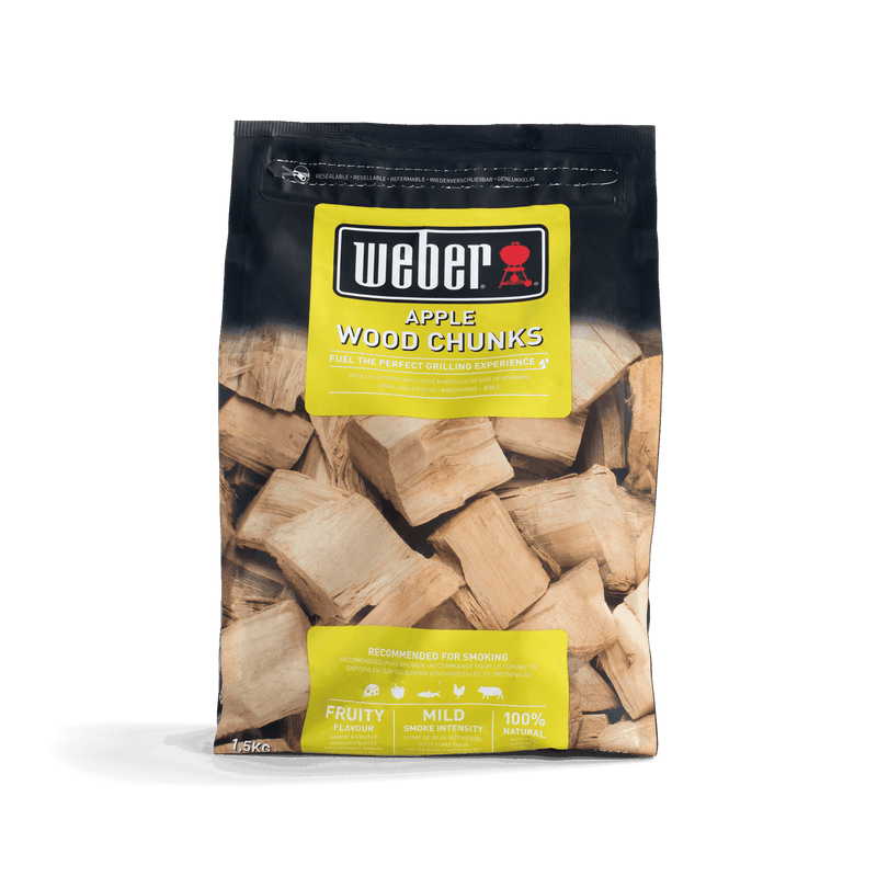 Weber APPLE WOOD CHUNKS - 1.5KG