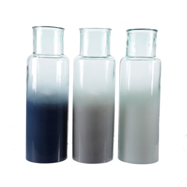 Recycled Glass Vase Fading - Christmas - Windyridge Garden Centre